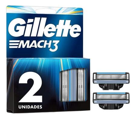 Imagem de Carga Gillette Mach3 Regular Refil 2 Unidades