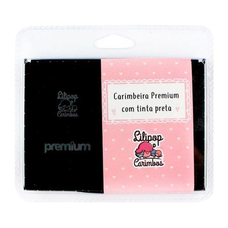 Imagem de Carimbeira com Tinta Preta Premium - Lilipop