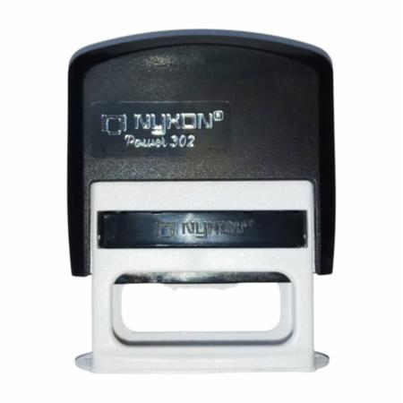 Carimbo Automatico Autoentintado LANÇADO com Borda - NYkon Imagem de Carimbo Automatico Autoentintado LANÇADO com Borda