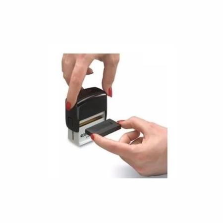 Carimbo Automatico Autoentintado LANÇADO com Borda - NYkon Imagem de Carimbo Automatico Autoentintado LANÇADO com Borda