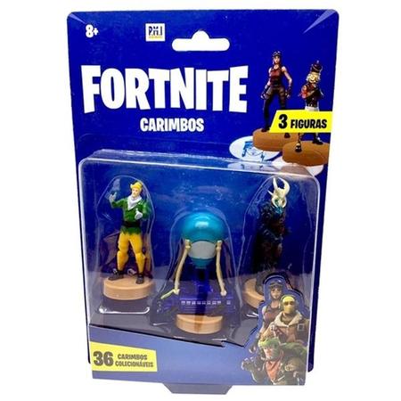 Imagem de Carimbos Fortnite Blíster Com 3 Pçs S01 Balão de Ar, Ragnarok e Codename ELF - Sunny