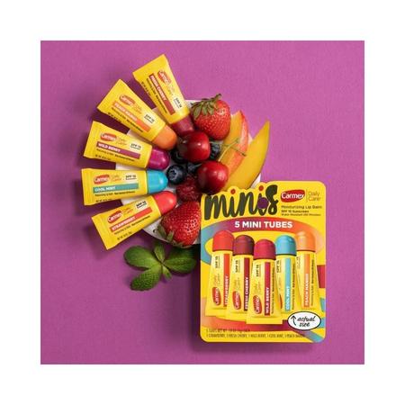 Imagem de Carmex Lip Balm Kit Com 5 Hidratante Labial Com FPS 15