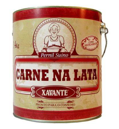 Imagem de Carne na Lata Xavante Pernil 3,4 kg - Conservante Natural