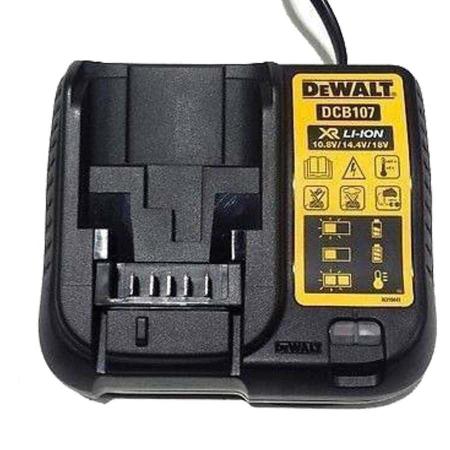 Imagem de Carregador 12V A 20V Lition Ion Bivolt  (Dewalt Dcb107-Br)