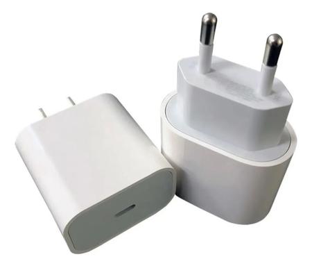 Imagem de Carregador 20W Turbo Fonte USB-C Compatível Iphone 13 13 Mini 13 Pro e 13 Pro Max