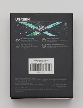 Imagem de Carregador 45W Super Turbo Tipo C 25W + 20W Suporta Pd3.0 Qc