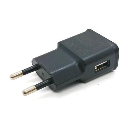 Imagem de Carregador Adaptador Celular 5v 2.1A Fonte USB Bivolt Preto