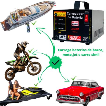 Imagem de Carregador Baterias Automotivo 12v Até 150 Amperes + Voltímetro - 2 anos de garantia