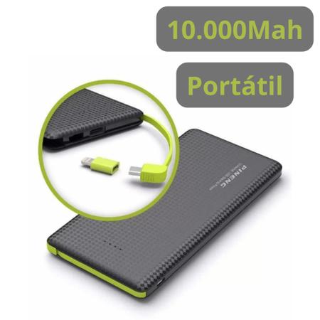 Imagem de Carregador Celular Powerbank Portátil Externo 10000mah Universal