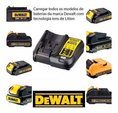 Imagem de Carregador De Bateria Litio12v/20v Max Bivolt Dcb107 Dewalt