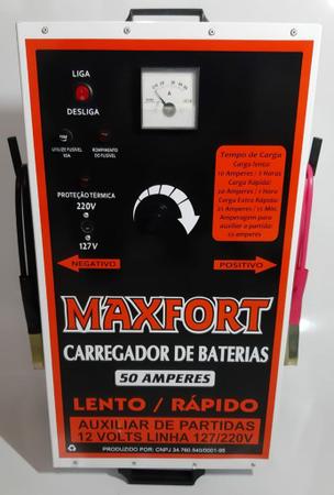 Imagem de Carregador de baterias 50A - MX1 Maxfort