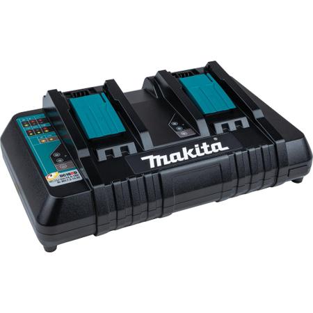 Imagem de Carregador Duplo De Bateria 18v Dc18rd 127v Makita N.f