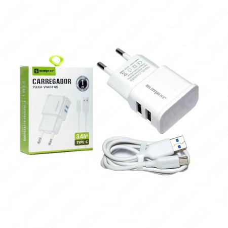 Carregador 3.4A Tipo-c SX-FC05-C