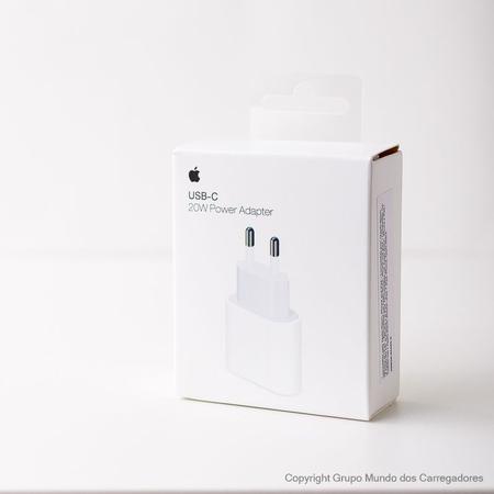 Imagem de Carregador Original Usb-C 20W Turbo Iphone-11-12-13-14-15-Promax-ipad - Adaptador Tomada Fonte Turbo 