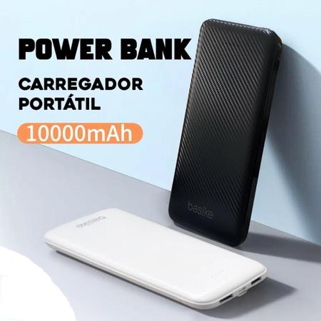 Imagem de Carregador Portátil Power Bank 10000mAh 2 Saídas USB Universal Original POW-8523