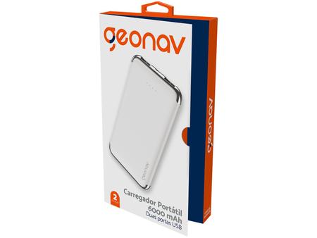 Imagem de Carregador Portátil/Power Bank Geonav 6000mAh