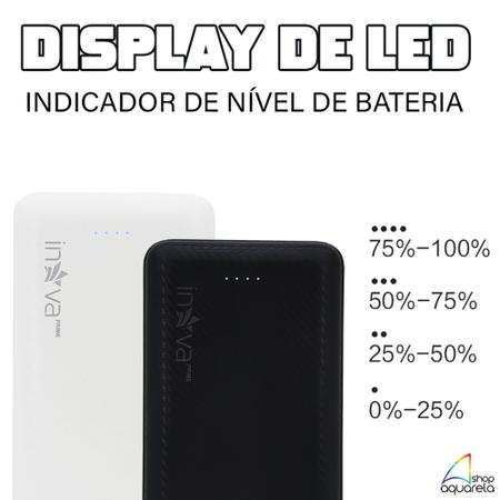 Imagem de Carregador Portátil Power Bank Rápido 20000mah 2 Saídas KV-P203