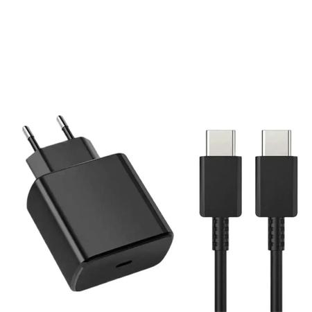 Imagem de Carregador Rápido USB-C 45W - Adaptador de Parede para Samsung Galaxy S24/S23 Ultra e iPhone 15