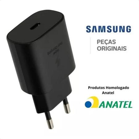 Carregador S22 Ultra S22 Plus Original USB-C pra C ( Fonte ) - Samsung Imagem de Carregador S22 Ultra S22 Plus Original USB-C pra C ( Fonte )