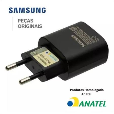 Carregador S22 Ultra S22 Plus Original USB-C pra C ( Fonte ) - Samsung Imagem de Carregador S22 Ultra S22 Plus Original USB-C pra C ( Fonte )