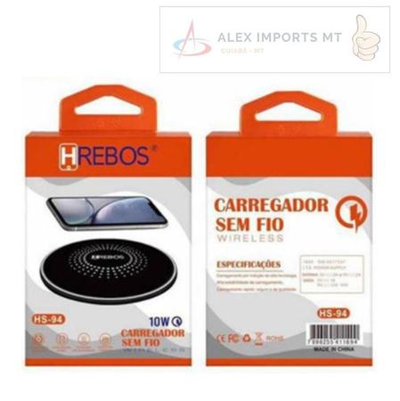 Carregador Indução Sem Fio Wireless Turbo Fast Charger MS-28 – MOON7MALL