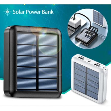 Imagem de Carregador SOLAR Portátil 10000mah Power Bank Energia Limpa