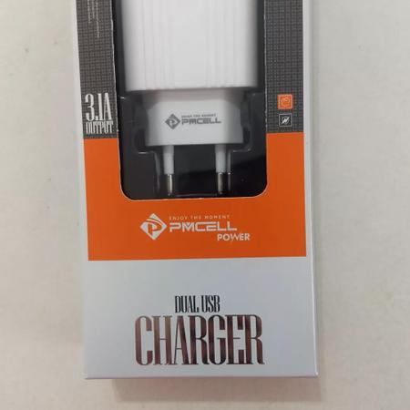 Imagem de Carregador Tomada Parede Celular 3 USB+1 Micro USB 3.1A-HC24 - PMCELL