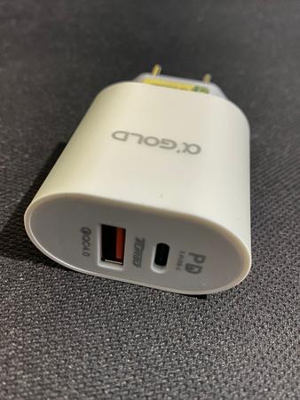 Imagem de Carregador Turbo iPhone Fonte 40w Duplo Usb-c + Cabo Lightning Compatível 11 12 13 Pro Max X XR XS