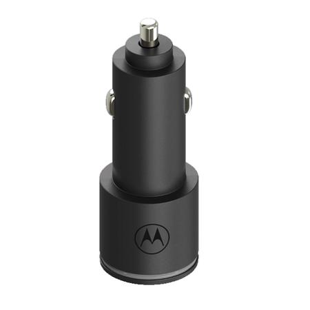 Imagem de Carregador Veicular Motorola Turbo Power 45W Sem Cabo, Entrada USB-C e USB-A