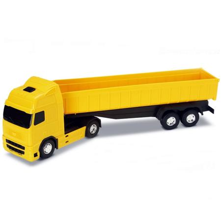 Caminhão Caçamba de brinquedo gigante carrega terra truck 58cm - Adijomar  Brinquedos - Caminhões, Motos e Ônibus de Brinquedo - Magazine Luiza