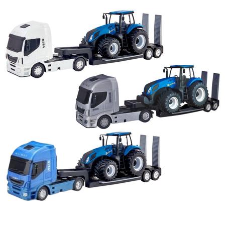 Carretas brinquedo da iveco na promocao