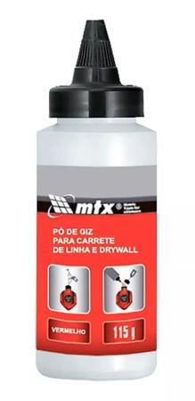Imagem de Carretel De Linha 30m P/ Drywall C/ Pó De Giz Vermelho - Mtx