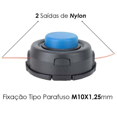 Imagem de Carretel Fio De Nylon Automático M10 X 1,25mm - Toyama