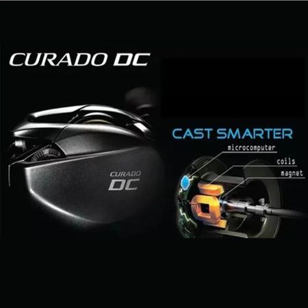 Carretilha Carretel de Pesca Shimano Curado Dc 151 Xg 8.5:1 Drag 5kg 7rol Esquerda Imagem de Carretilha Carretel de Pesca Shimano Curado Dc 151 Xg 8.5:1 Drag 5kg 7rol Esquerda
