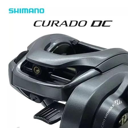 Carretilha Carretel de Pesca Shimano Curado Dc 151 Xg 8.5:1 Drag 5kg 7rol Esquerda Imagem de Carretilha Carretel de Pesca Shimano Curado Dc 151 Xg 8.5:1 Drag 5kg 7rol Esquerda