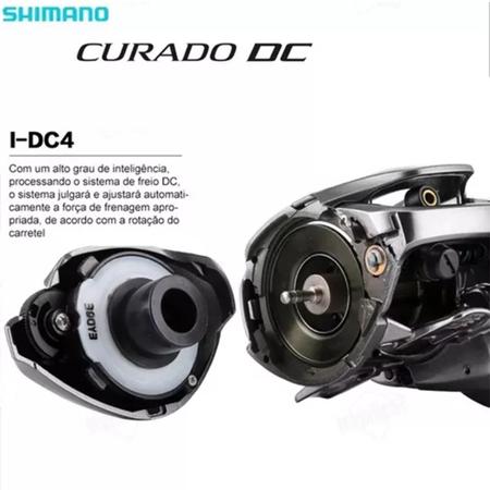 Carretilha Carretel de Pesca Shimano Curado Dc 151 Xg 8.5:1 Drag 5kg 7rol Esquerda Imagem de Carretilha Carretel de Pesca Shimano Curado Dc 151 Xg 8.5:1 Drag 5kg 7rol Esquerda