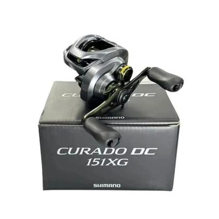 Carretilha Carretel de Pesca Shimano Curado Dc 151 Xg 8.5:1 Drag 5kg 7rol Esquerda Imagem de Carretilha Carretel de Pesca Shimano Curado Dc 151 Xg 8.5:1 Drag 5kg 7rol Esquerda