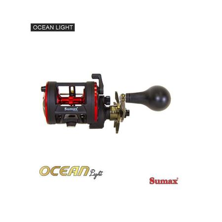 Imagem de Carretilha de pesca sumax ocean light ocl 20 - 4 rolamentos - drag: 6kg - pesca media/pesada
