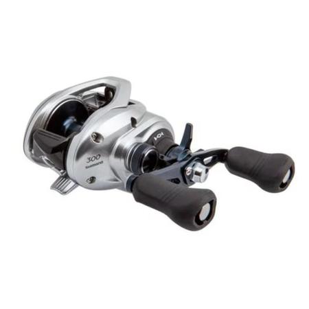 Imagem de Carretilha para Pescaria Shimano Tranx 300A Direita 5.8:1 Drag 22lb 5+1 Rolamentos