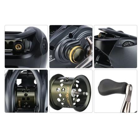 Carretilha Shimano Curado BFS XG Esquerda 8.2:1 drag: 3,5Kg Rol 7+1 Imagem de Carretilha Shimano Curado BFS XG Esquerda 8.2:1 drag: 3,5Kg Rol 7+1