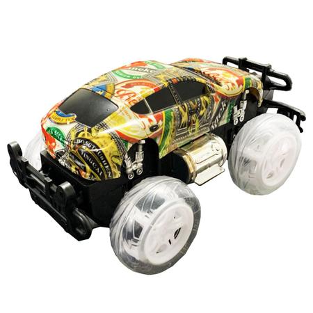 Carrinho Brinquedo Controle Remoto 4x4 Porsche Grafitado Pixado Corrida  Carro Presente Menino Criança - TOP KIDS CAR - Carrinho de Controle Remoto  - Magazine Luiza