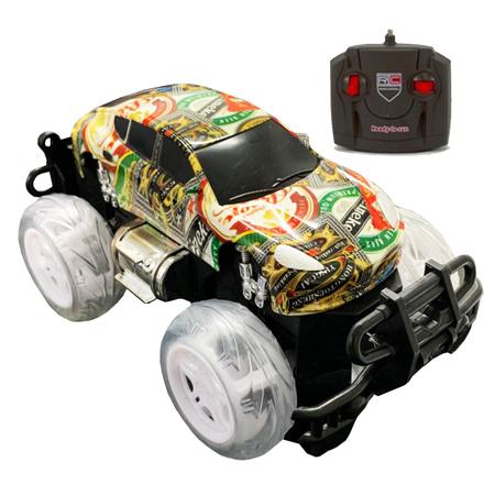 Carrinho Brinquedo Controle Remoto 4x4 Porsche Grafitado Pixado Corrida  Carro Presente Menino Criança - TOP KIDS CAR - Carrinho de Controle Remoto  - Magazine Luiza