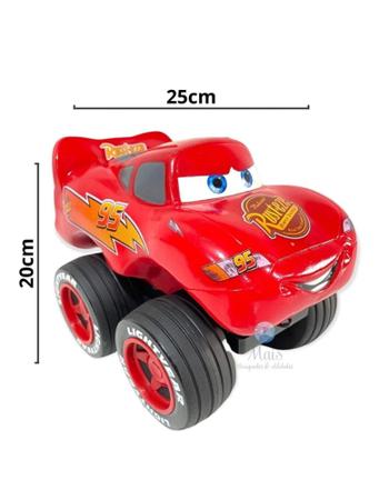 Carrinho Infantil Fofo Móvel Carros McQueen Líder Brinquedos