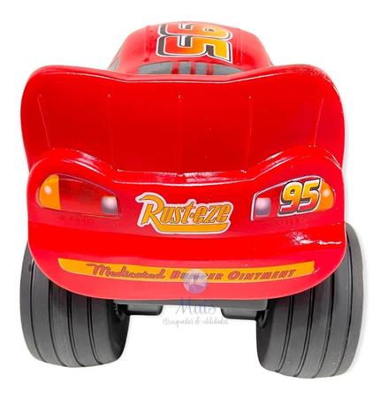 Carrinho Infantil Fofo Móvel Carros McQueen Líder Brinquedos