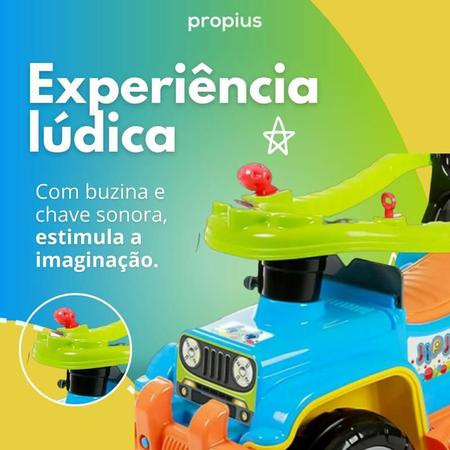 Imagem de Carrinho Brinquedo Quadriciclo Infantil Jip Jip Colorido