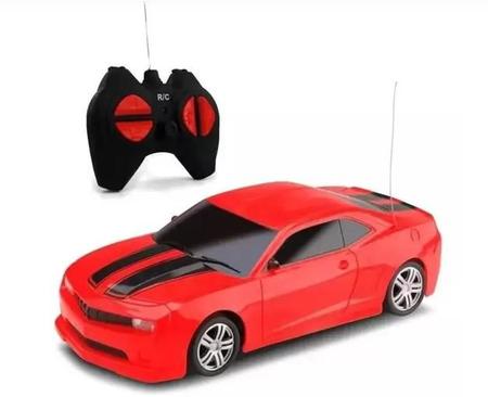 Brinquedo Infantil Carro Controle Remoto Modelo Camaro em Promoção