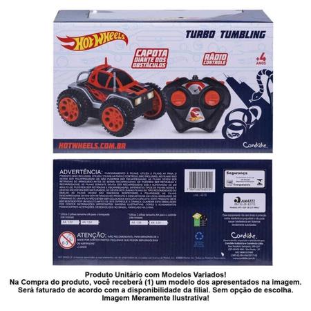 Carrinho Candide Com Controle Remoto Hot Wheels Manobra - 4515