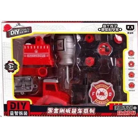 Caminhão Bombeiro 4 em 1 City Machine Vermelho – Multikids