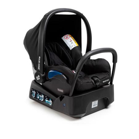 Imagem de Carrinho com Bebê Conforto Travel System Eva² Trio Essential Black Champagne - Maxi-Cosi