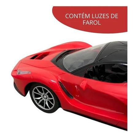 Carrinho Controle Remoto 1:16 Vermelho, Importway,Tamanho único